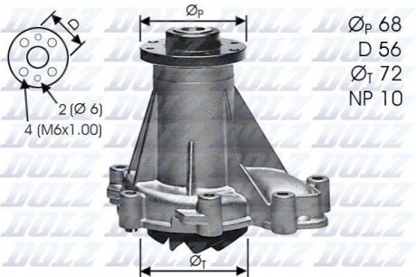 Насос води DOLZ M276