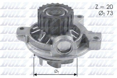 Насос системи охолодження DOLZ A280