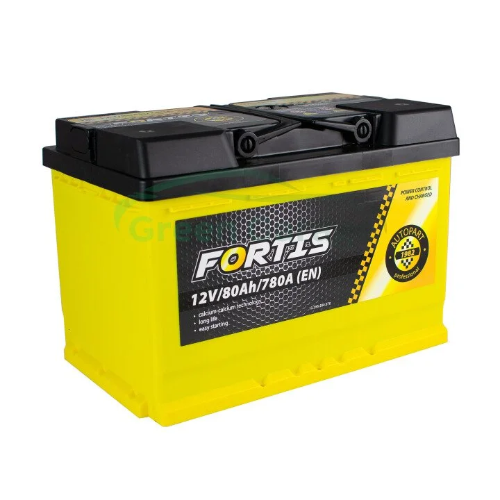 80 Ah/12V FORTIS (0) Euro Fortis FRT8000 (фото 1)