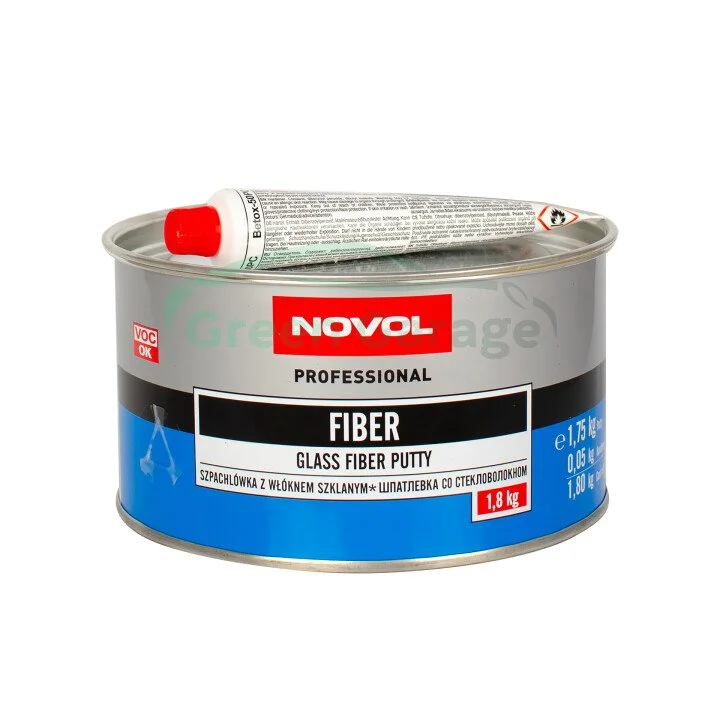 Шпатлівка FIBER 1,80кг x6 Novol 1225 (фото 1)