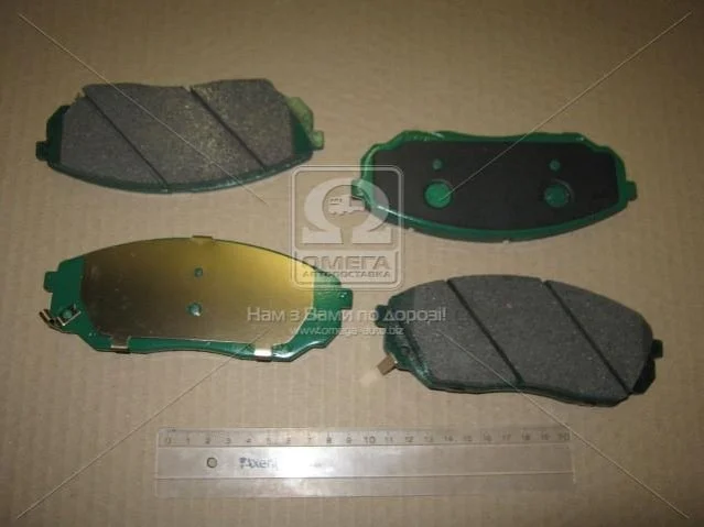 Колодки гальмівні передні Hyundai/Kia/Mobis 581013ee01 (фото 1)