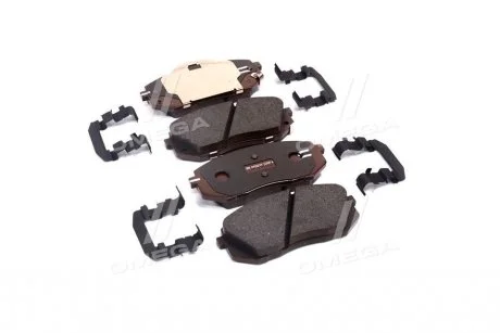 Колодки тормозные дисковые (пр-во Mobis) Hyundai/Kia/Mobis 581012sa70