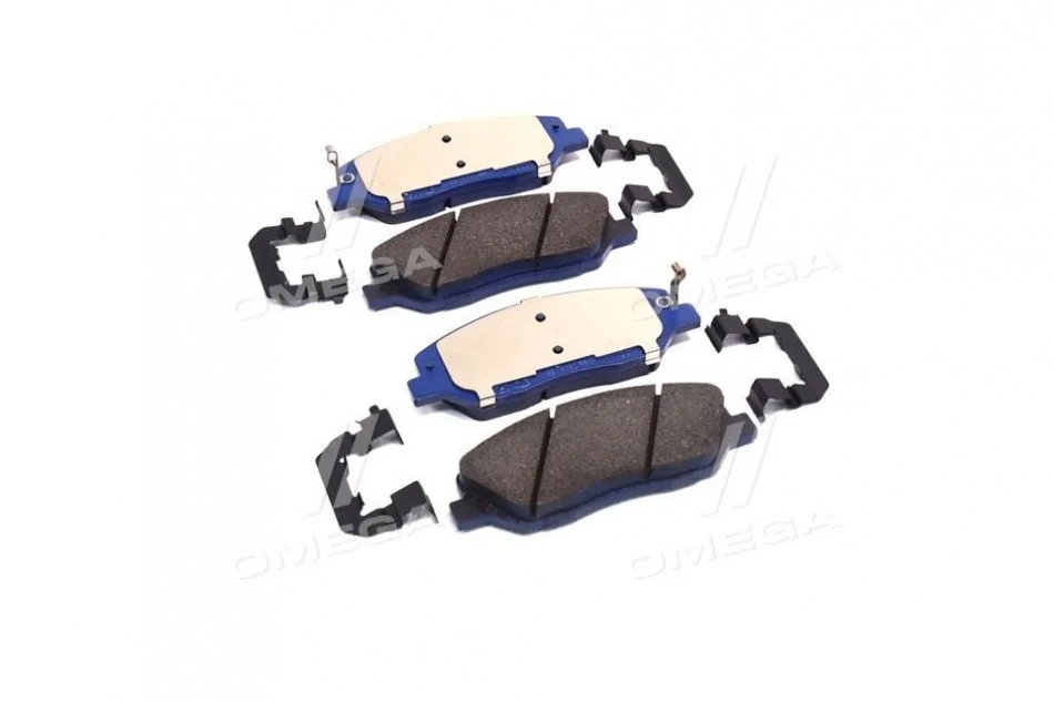 Колодки тормозные дисковые (пр-во Mobis) Hyundai/Kia/Mobis 581012pa70 (фото 1)