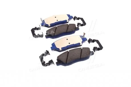 Колодки тормозные дисковые (пр-во Mobis) Hyundai/Kia/Mobis 581012pa70