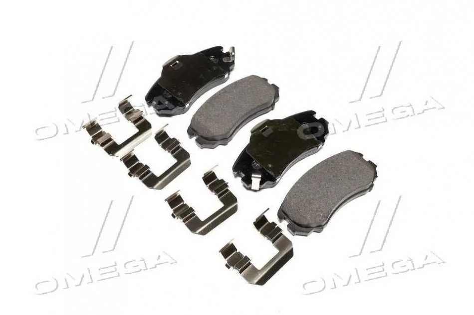 Колодки тормозные дисковые (пр-во Mobis) Hyundai/Kia/Mobis 581011fe01 (фото 1)