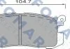 Колодки гальмівні дискові FOMAR FO 420581 (фото 1)