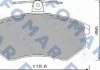 Колодки гальмівні дискові FOMAR FO 488481 (фото 1)