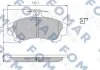 Колодки гальмівні дискові FOMAR FO 638081 (фото 1)