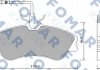Колодки гальмівні дискові FOMAR FO 642681 (фото 1)