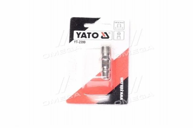 Фітинг сталевий з різьбою YATO YT2399 (фото 1)
