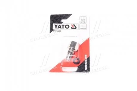 Быстросъемный наконечник с внутр. резьбой o = 1/4 " YATO YT2403