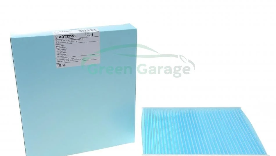 Повітряний фільтр салону BLUE PRINT ADT32551 (фото 1)