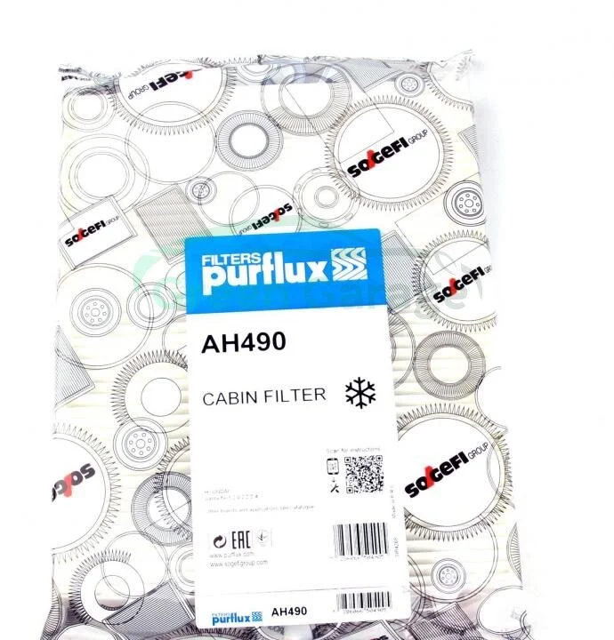Повітряний фільтр салона PURFLUX AH490 (фото 1)
