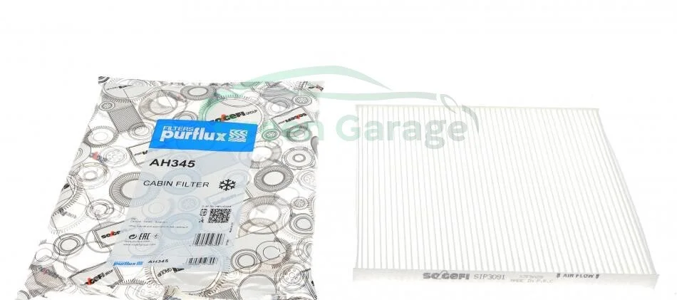 Повітряний фільтр салона PURFLUX AH345 (фото 1)