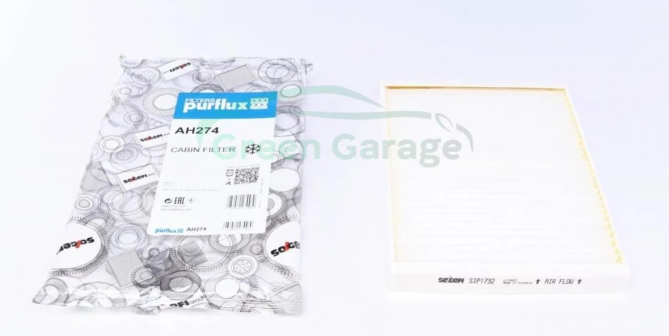 Повітряний фільтр салона PURFLUX AH274 (фото 1)