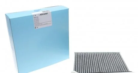 Фильтр салона угольный Mitsubishi (пр-во Blue Print) BLUE PRINT ADC42507