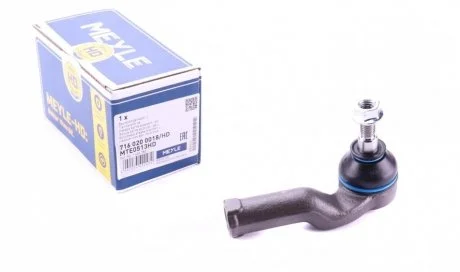 Наконечник тяги рулевой FORD C-MAX, FOCUS II-III, VOLVO C30, S40 03- перед. мост слева (Пр-во) MEYLE 716 020 0018/HD
