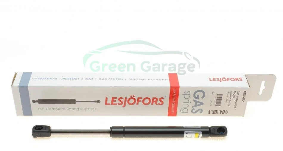 Газова пружина кришки багажника MAZDA (вир-во Lesjofors) LESJOFORS 8155442 (фото 1)