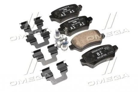 Колодки тормозные задние (пр-во Mobis) Hyundai/Kia/Mobis 58302a2a30
