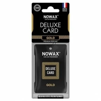 Ароматизатор целюлозний серія Delux Card 6 г-Gold NOWAX NX07731