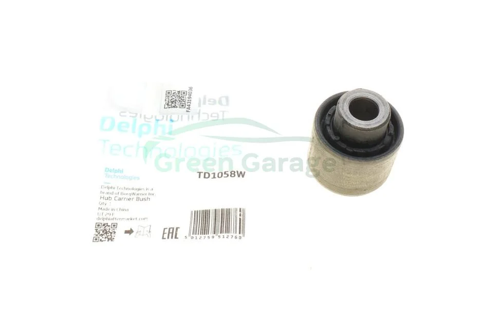 Сайлентблок (к-т 2 шт) DELPHI TD1058W (фото 1)