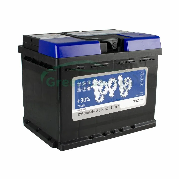 66 Ah/12V TOP Euro (0) Topla 118 666 (фото 1)