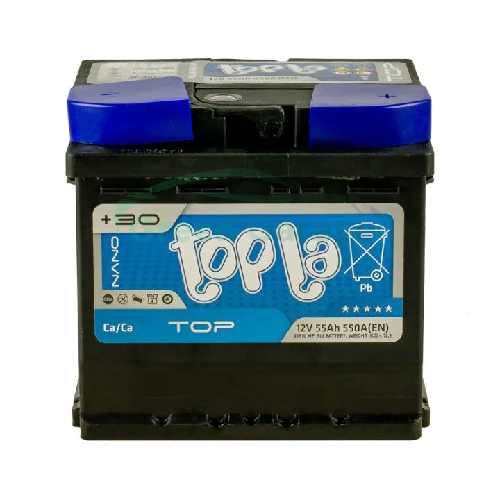 55 Ah/12V TOP Euro (0) Topla 118 655 (фото 1)