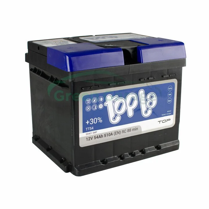 54 Ah/12V TOP Euro (0) Topla 118 654 (фото 1)