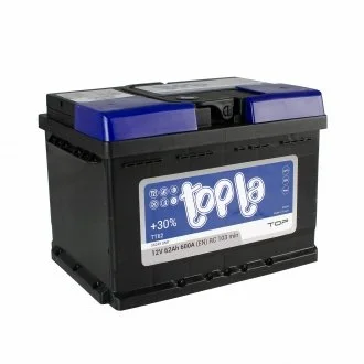 62 Ah/12V TOP Euro (0) Topla 118 662