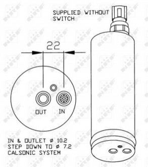 Осушувач кондиціонера NRF 33181