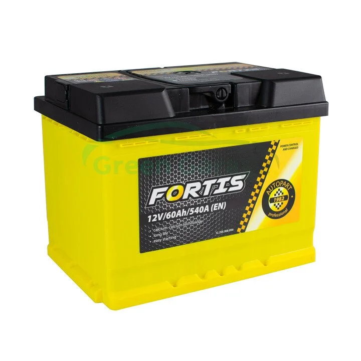 60 Ah/12V FORTIS (1) Fortis FRT6001 (фото 1)