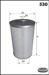 Фільтр повітря MECAFILTER FA3183