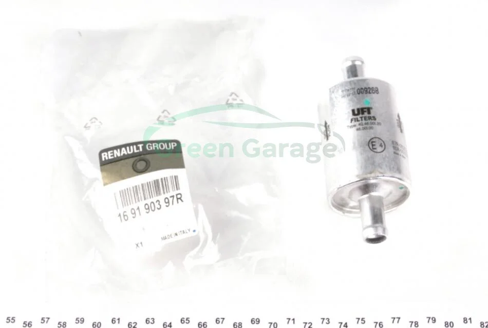 Топливный фильтр бенз RENAULT 169190397R (фото 1)