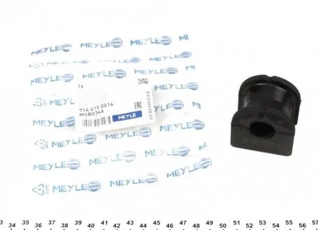 Втулка стабилизатора FORD TRANSIT 00- перед. мост (Пр-во) MEYLE 714 615 0016