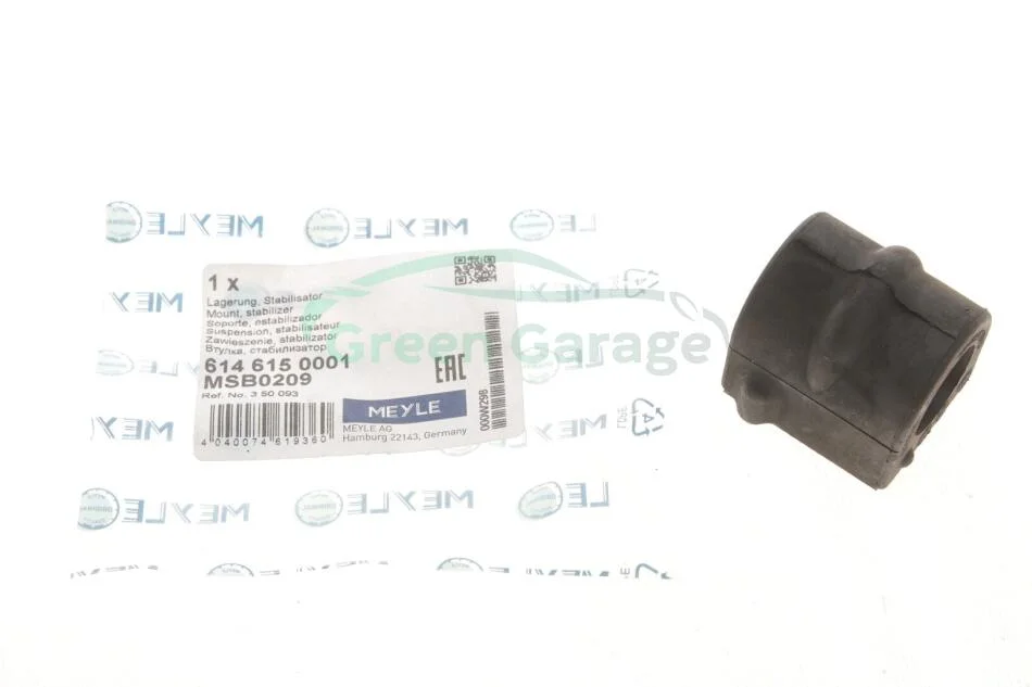 Втулка стабилизатора OPEL ZAFIRA A 99-05 перед. мост (Пр-во) MEYLE 614 615 0001 (фото 1)