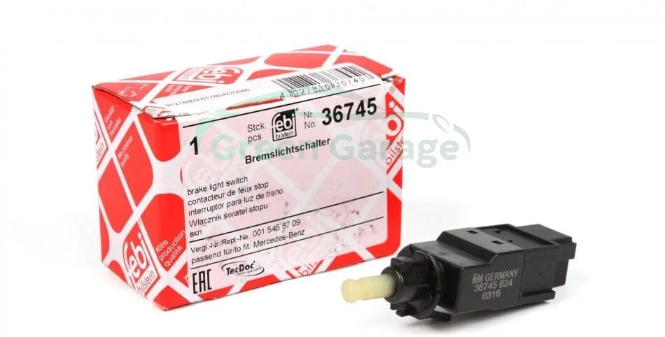Вимикач ліхтаря сигналу гальмування MERCEDES (вир-во FEBI) FEBI BILSTEIN 36745 (фото 1)