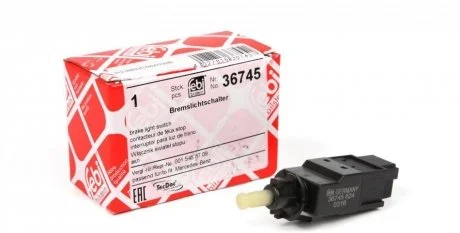 Вимикач ліхтаря сигналу гальмування MERCEDES (вир-во FEBI) FEBI BILSTEIN 36745