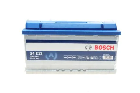 Акумулятор Bosch 12В/95Аг/850А/24,98кг BOSCH 0092S4E130