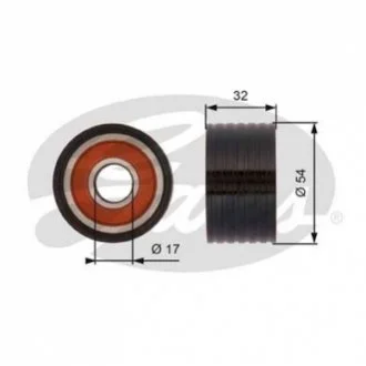 Шків привідного паса GATES T42166