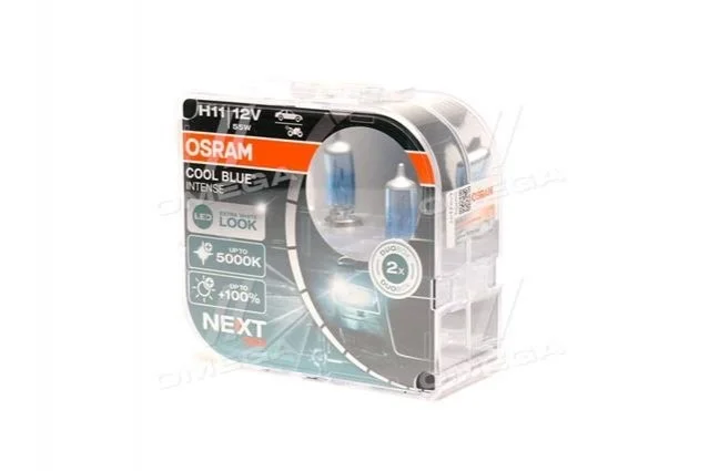 Лампа фарна H11 12V 55W PGJ19-2 COOL BLUE INTENSE Next Gen компл. (вир-во) OSRAM 64211CBNHCB (фото 1)