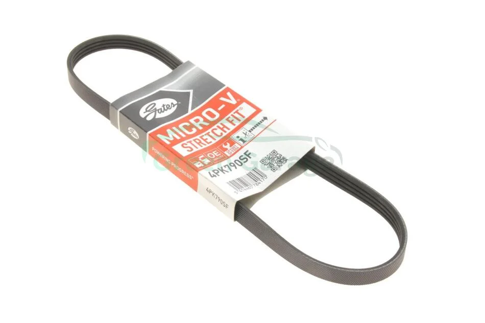 Поликлиновые ремни Micro-V StretchFit (Пр-во Gates) GATES 4PK790SF (фото 1)