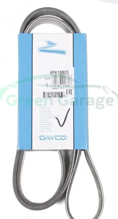 Ремінь поліклиновий DAYCO 6PK1580S (фото 1)