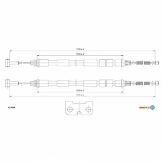 Трос ручного гальма ADRIAUTO 13.0294