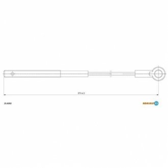 Трос ручного гальма ADRIAUTO 21.0202