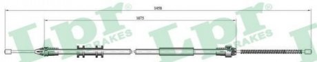 Трос ручного гальма LPR C0703B