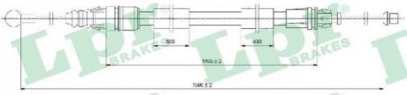 Трос ручного гальма LPR C0721B