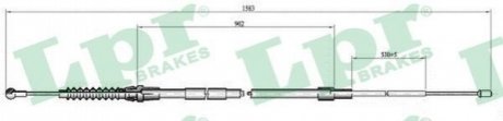 Трос ручного гальма LPR C0968B