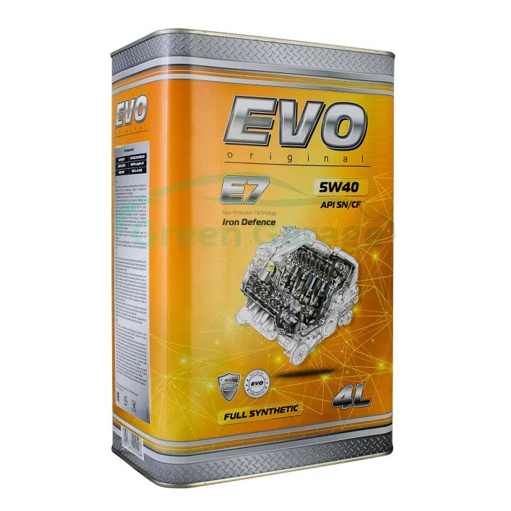 E7 5W-40 SN/CF 4Lx4 EVO E7 4L 5W40 (фото 1)