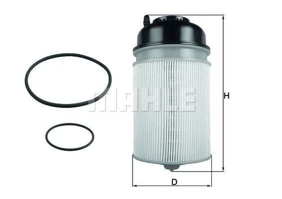 (KNECHT) MAHLE / KNECHT KX400D (фото 1)