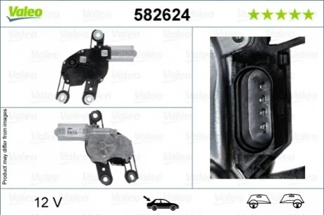 Мотор склоочисника VALEO 582624